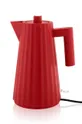czerwony Alessi czajnik elektryczny Plisse Unisex