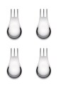 Alessi set di posate multifunzionali Moscardino grigio GIMR01S4