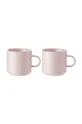 różowy Stelton zestaw kubków Mug 2-pack Unisex
