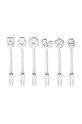 Guzzini set de furculițe pentru desert Love 6-pack