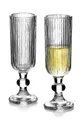 Komplet kozarcev za vino Affek Design ELISE Stripe 6-pack