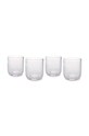 Set čaša ONA Sparkle 4-pack transparentna 704300