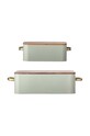 Bloomingville chlebak 2-pack turkusowy 97308182