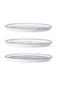 Bloomingville zestaw talerzy 3-pack 82045641 multicolor AA00