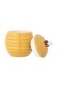 Δοχείο με καπάκι Bloomingville 82058533 κίτρινο AA00