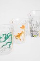 Set čaša Seletti Hybrid-Aglaura 3-pack 09734 šarena AA00