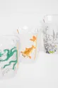 Seletti zestaw szklanek Hybrid-Aglaura 3-pack multicolor