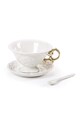 Чашечка с блюдцем Seletti I-Wares белый 09868