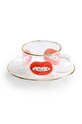 Kuchyň a bar Šálek s podšálkem Seletti Shit 15973 vícebarevná