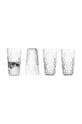Набір склянок Sagaform Juni 4-pack прозорий 5017340