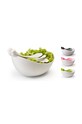 Bucătărie și bar Qualy bol cu linguri de salată 10098WW alb