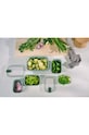 Mepal zestaw pojemników do przechowywania z pokrywkami EasyClip 2 x 450 ml / 1 L 3-pack zielony 106180094700