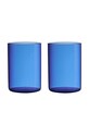 Sada skleniček Design Letters Favourite Drinking 2-pack modrá 10106001BLUE