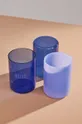 Design Letters üveg Milky Favourite Drinking kék