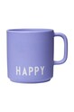 Чашка Design Letters Favourite Cup фіолетовий 10101008PAIRIHAPPY