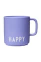 Hrnek Design Letters Favourite Cup fialová 10101008PAIRIHAPPY