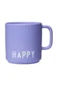 фіолетовий Чашка Design Letters Favourite Cup Unisex