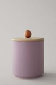 Design Letters pojemnik z pokrywką Treasure Jar 10101019LAVENBEIGE multicolor AA00