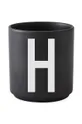 čierna Hrnček Design Letters Personal Porcelain Cup Unisex