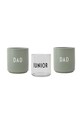 Cucina e Bar Design Letters set tazze Family Gift Box pacco da 3 10101010FAMILY multicolore