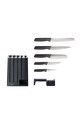 Σετ μαχαιριών με θήκη Joseph Joseph Elevate SlimBlock 5-pack μαύρο 10537