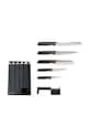 Joseph Joseph set de cuțite cu un organizator Elevate SlimBlock 5-pack negru 10537