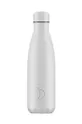 λευκό Θερμικό μπουκάλι Chillys Monochrome 500ml Unisex