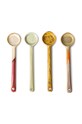 Hkliving zestaw łyżeczek 4-pack multicolor ACE7087