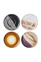 Hkliving zestaw talerzy deserowych 4-pack multicolor ACE7202