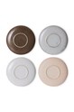 Hkliving zestaw talerzy deserowych 4-pack ACE7202 multicolor AA00