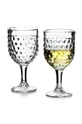 Komplet kozarcev za vino Affek Design Elise Dots 280 ml 6-pack