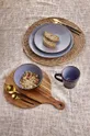 Affek Design talerz obiadowy Erica Grey 27 cm 100 % Ceramika