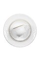 Kávový set pro 6 osob Ćmielów Rococo 18-pack bílá 4018034B23604