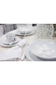 Cucina e Bar Ćmielów servizio da tavola per 6 persone Sofia 25-pack 1025881020001 bianco