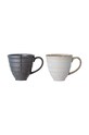 Набір чашок Bloomingville Masami 2-pack білий 82052284