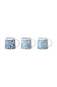 Bloomingville set cani Molly 3-pack albastru 82045642