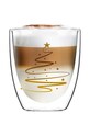Vialli Design zestaw szklanek Amo Xmass 250 ml 2-pack 29781 transparentny AA00