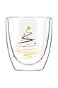 Kuchnia i bar Vialli Design zestaw szklanek Amo Xmass 250 ml 2-pack 29781 transparentny