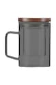 Čaša s infuzerom Vialli Design Soho 350 ml siva 29361