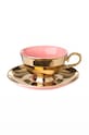 Кухня та бар Набір чашок з блюдцями Pols Potten Tea set Legacy 4-pack 230.400.522 барвистий