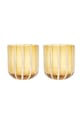 Набор стаканов OYOY Mizu 2 шт жёлтый L301091