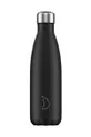 μαύρο Θερμικό μπουκάλι Chillys Monochrome 500 ml Unisex