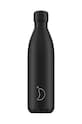 Термобутылка Chillys Monochrome 750 ml чёрный B750MOABL