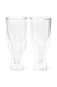 Sada půllitrů na pivo Balvi 2-pack průhledná 24057