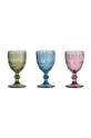 πολύχρωμο Σετ ποτηριών κρασιού Vical Thymus Glass 3-pack Unisex