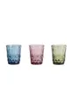 πολύχρωμο Σετ ποτηριών Vical Thymus Glass 3-pack Unisex