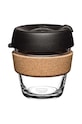 KeepCup cană de cafea Brew Cork Black 454ml negru BCBLA