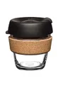 чорний Кухлик для кави KeepCup Brew Cork Black 454ml Unisex