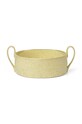 Servírovací tanier ferm LIVING Flow žltá 1104263176