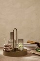 Набір склянок для коктейлів ferm LIVING Ripple Long Drink Glasses 4-pack сірий 100128112